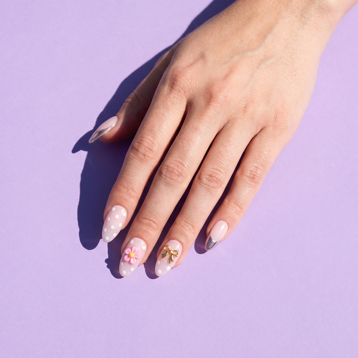 cat nail art