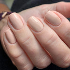 Short Square Press-On Nails – Neutrals – Nude Beige